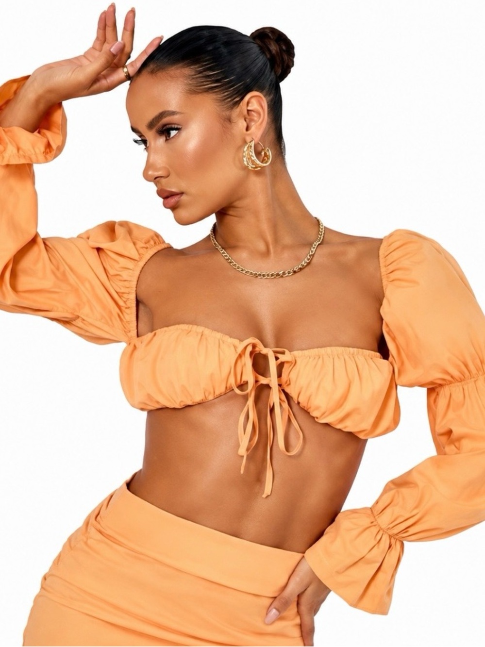 PrettyLittleThing Orange Set